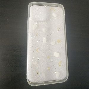 NWT iPhone 12 mini moon stars and shell case protector